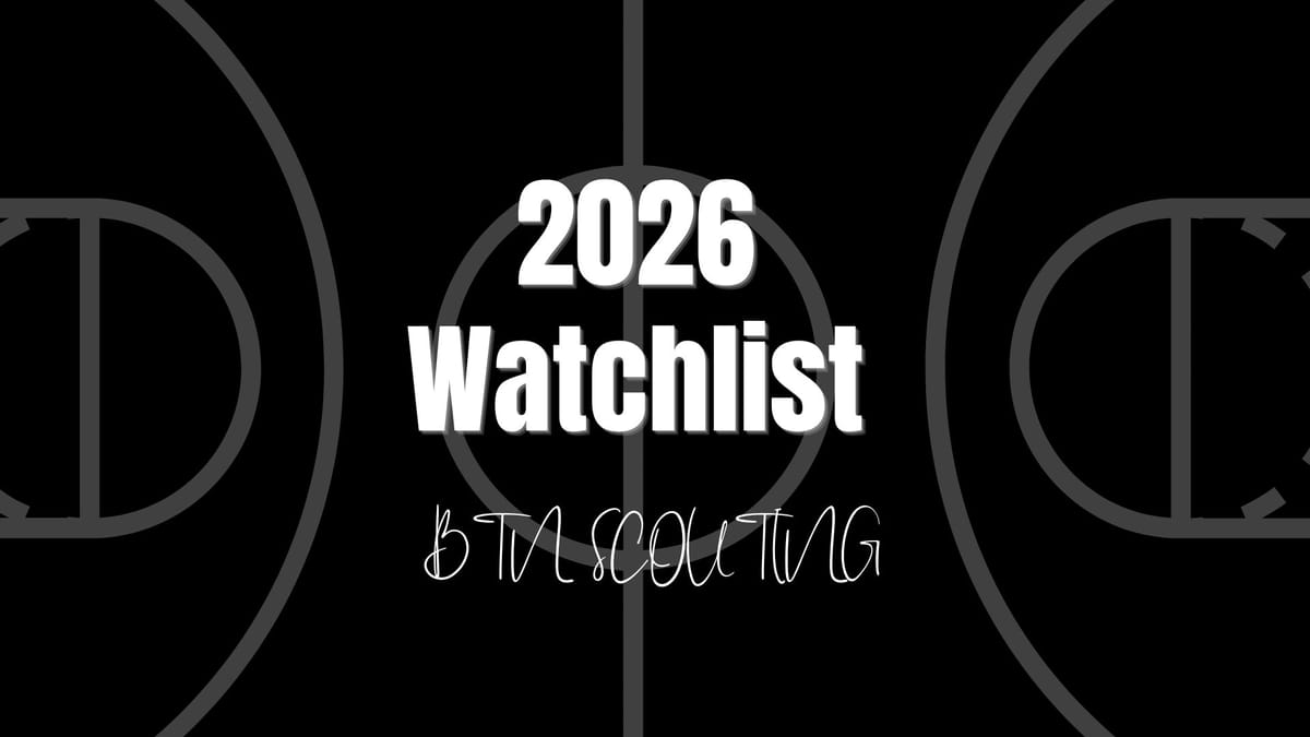 2026 Watchlist