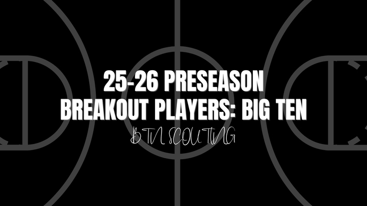 25–26 Preseason Breakout Players: Big Ten